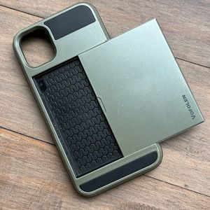 iPhone 11 case with credit card holder